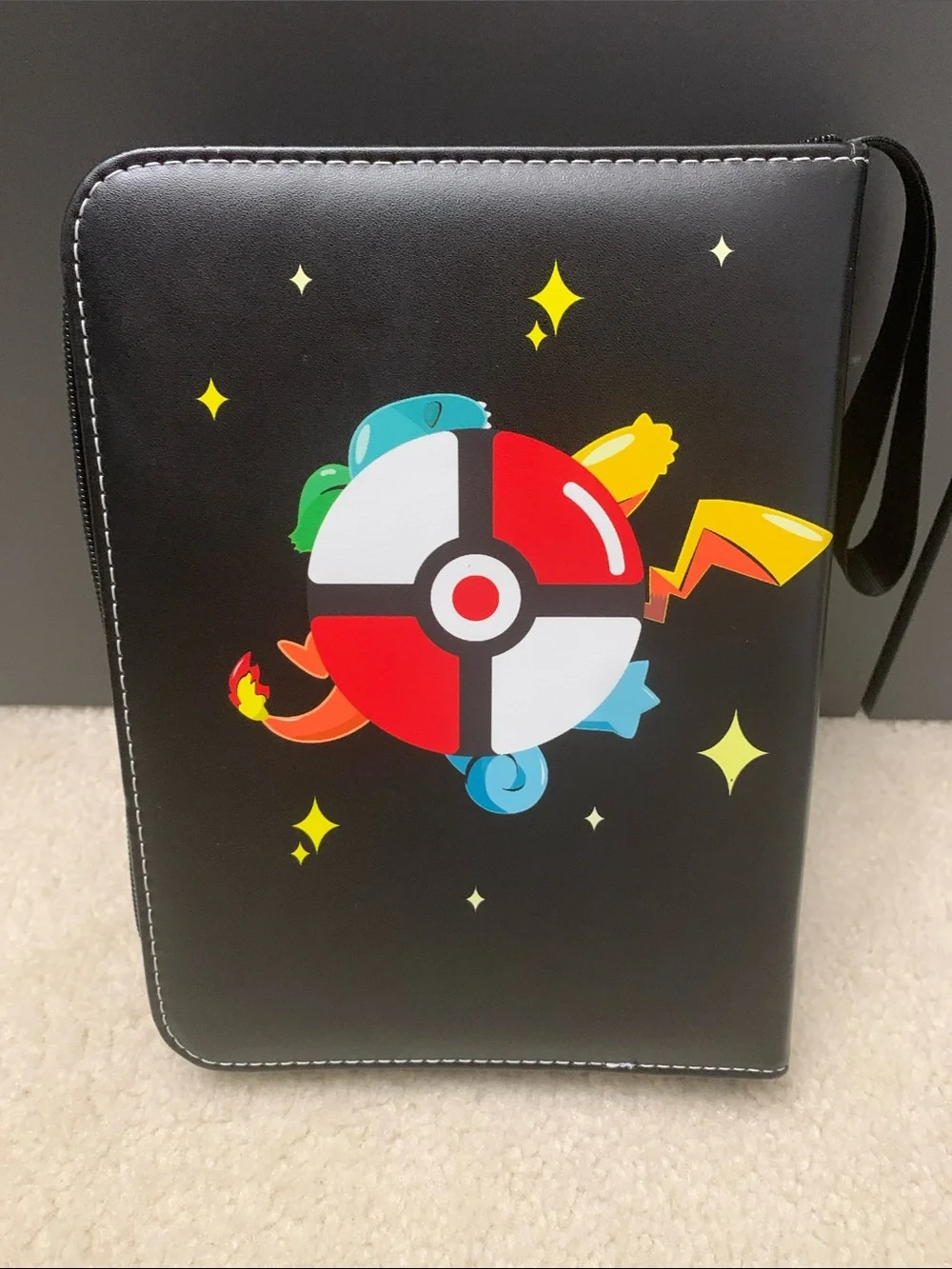 Pokémon Card Binder with 2x2 card holders (VERY NEGOTIABLE)